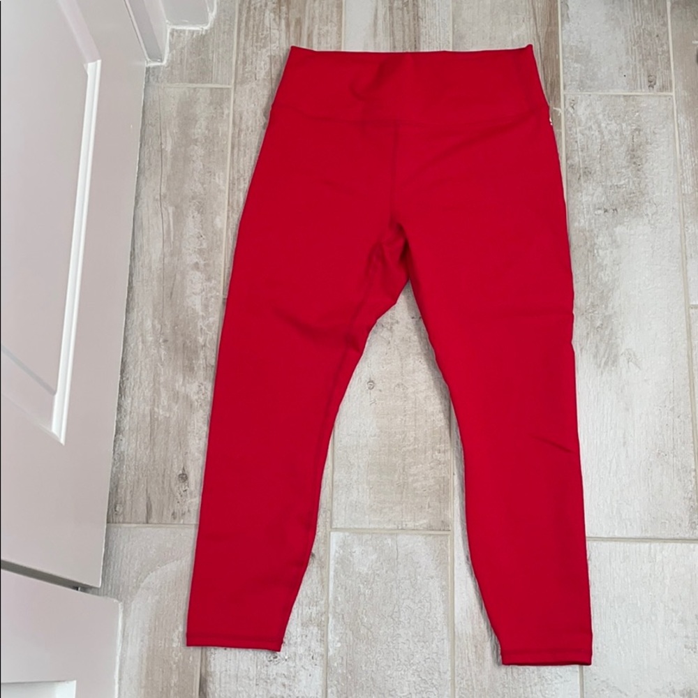 Fabletics - PowerHold Red leggings